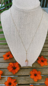 Cone Shell Lariat Necklace